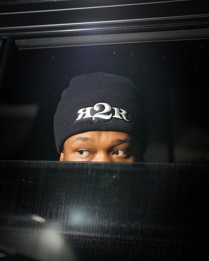 (BLACK) Classic R2R Beanie